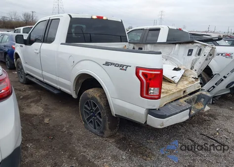 2015 Ford F-150 Xlt from USA, damaged, VIN 1FTEX1EP7FFC74962